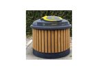 ELKOPLAST - Model CSA - Semi-Underground Waste Container