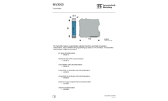 Sensortechnik Meinsberg - Model MV 3000 / 4000 - Measuring Transmitter - Brochure