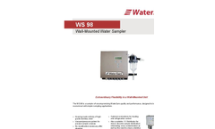 WaterSam - Model WS 98 - Wall Mounted Water Sampler Datasheet