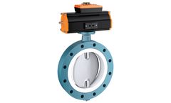 EBRO ARMATUREN - Full flange butterfly valve Z 014-WN