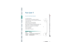 fluor::lyser - Ion Selective Measuring Device Brochure