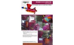 Promeco ECO Dryer PED For Plastics - Brochure