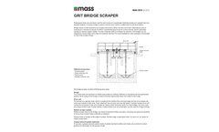 Mass Aritma - Model MAN 3010 - Rectangular Type Linear Sand Trap Scrapers - Brochure