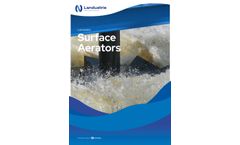 Noardling Landustrie - Surface Aeration Systems - Brochure