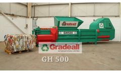 GH 500 Large Baler Video