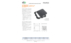 Kio - Model 400x400 C250 - Composite Manhole Covers Brochure