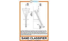 Sand Classifier Brochure