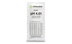 Milwaukee - Model M10004B - pH 4.01 Calibration Solution Sachets (25)