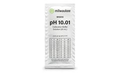 Milwaukee - Model M10010B - pH 10.01 Calibration Solution Sachets (25)