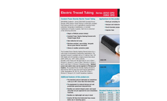 Dekoron Unitherm - Self-Regulating Electric Traced Tubing - Brochure
