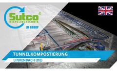 Tunnel composting. Linkenbach. Sutco®