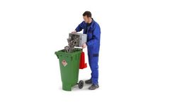Containers for solid hazardous materials