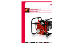 JOHSTADT - EL 200 - Portable Pump - Brohcure