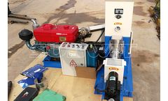 Diesel Engine Floating Fish Feed Extruder