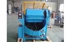 Rotary Barrel Tumbling Machine for Metal Parts Deburring and Polishing Video
