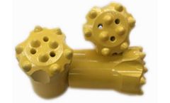 Ruilong - Professional 34mm 11 Degree Tungsten Carbide Tricone Cup Bit Drill