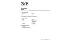 Aqua Yield - Model NanoCS - Nanoliquid Crop Starter Enhancer - Safety Data Sheet  