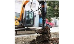 Ray Attachments - Model REA2000 - 25000 - Earth Auger for Excavator