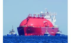 Electrochlorination for heating or cooling water disinfection in LNG terminals