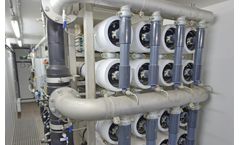 Electrolysis technology for R.O. process water disinfection