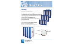 EFS - Model V4 CG - Bank Air Filter with Caged Backing Brochure