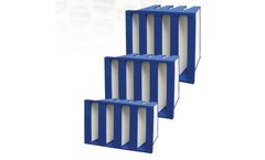 EFS - Model F8 FG - V-Bank Micro Fiberglass Filter