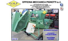 OMP - Model BC - Continuous Concrete Mixer Brochure