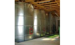 Gruber - Model GWSI - Smooth Wall Indoor Silos