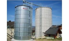 Gruber - Model GWSA - Smooth Wall Outdoor Silos