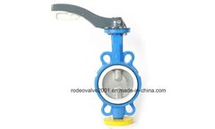 Rodeo - Model RODEO0026BFV - Double Stem Wafer Butterfly Valve