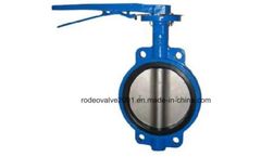 Rodeo - Model RODEO0024BFV - Iron Handle Wafer Butterfly Valve