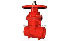 Rodeo - Model RODEO0005GV - FM Approved Grooved Fire Fighting Gate Valve