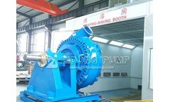 ZIDONG pump company 12x10 High Pressure Sand Pump Work in USA Dredging