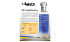 Avenger - Model 33 - Particulate Coalescing Filter  Brochure