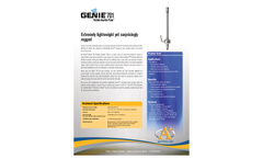 Genie - Model 701 - Portable Membrane Probe Brochure