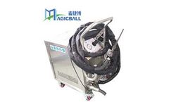 Magicball - Model YGCX-1800 - Dry Ice Pellet-to-Slice Reformer