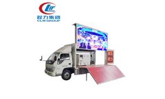 Mobile Stage Roadshow Trucks With LED Screen