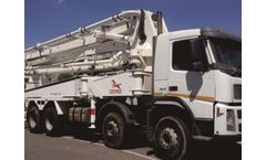 Truck Mounted Boom Pump