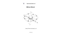 TTA - Model M8A PRO - Agriculture Unmanned Aerial Vehicle (UAV) Manual