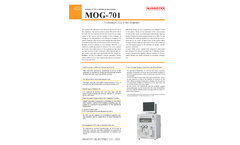 Kimoto - Model MOG-701 - Air and Marine Carbon Dioxide (CO2) Automatic Measuring Equipment Brochure