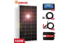 Dokio - Model DSP-100MS - Solar Panels