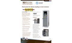 TCR Tecora DECS Fixed System for Dioxins Sampling on Stack Emissions - Datasheet