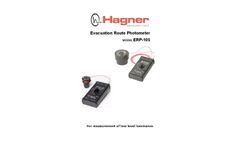 Hagner - Model ERP-105 - Digital Photometer - Brochure