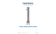 Wonderfil Twisterfil Filter - Typical Installation Layouts