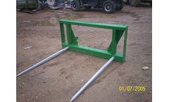 Level Welding - Bale Spear Mounting System