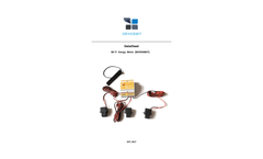 Model WEM3080T - Three Phase WiFi Energy Meter Brochure