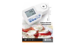 Hanna - Model HI 96821 - Sodium Chloride Refractometer - Datasheet