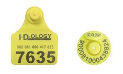 Idology - Model My-EID & My-GVT - RFID Button Ear Tags and Panel Tags