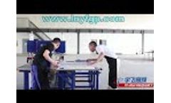 5kw universial HF welder with sliding table Video