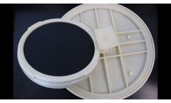 Air Disc Diffuser Membrane Aerators EPDM Fine Bubble Tube Diffuser For Wastewater Treatment - Video